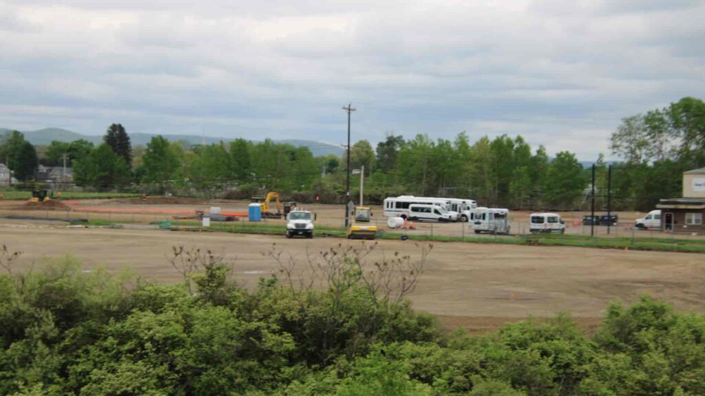 (Rick Miller/Olean Star) M.J. Painting Contractor Corp. plans to begin construction of a $1.7 million facility at 350 Franklin St., Olean, a former brownfield, this summer.