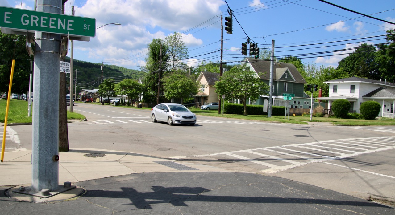 (Rick Miller/Olean Star) Olean alderman voted 4-3 to add $205,000 for paving the section of South Union Street in Walkable Olean IV, by taking the cost from the $2.9 million project’s contingency. The project includes a roundabout at South Union and Greene streets.