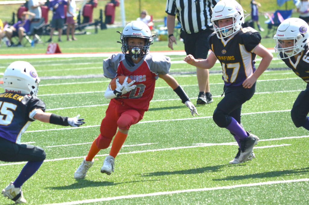 Salamanca Warriors vs Springville Pee Wee Football 9-14-24
