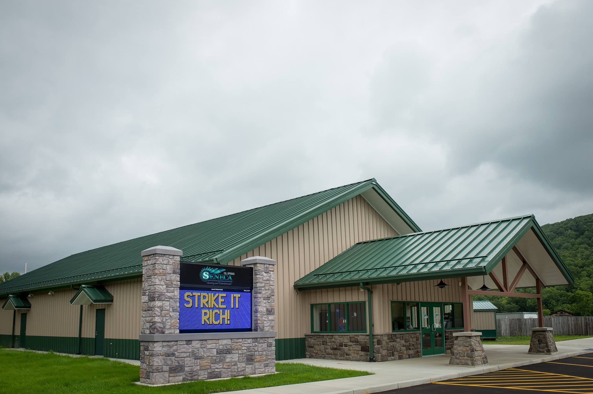 (Facebook photo) An Allegany County man died from a self-inflicted shotgun wound after crashing his pickup truck into the front of the Seneca Gaming and Entertainment casino on the Oil Springs Territory.