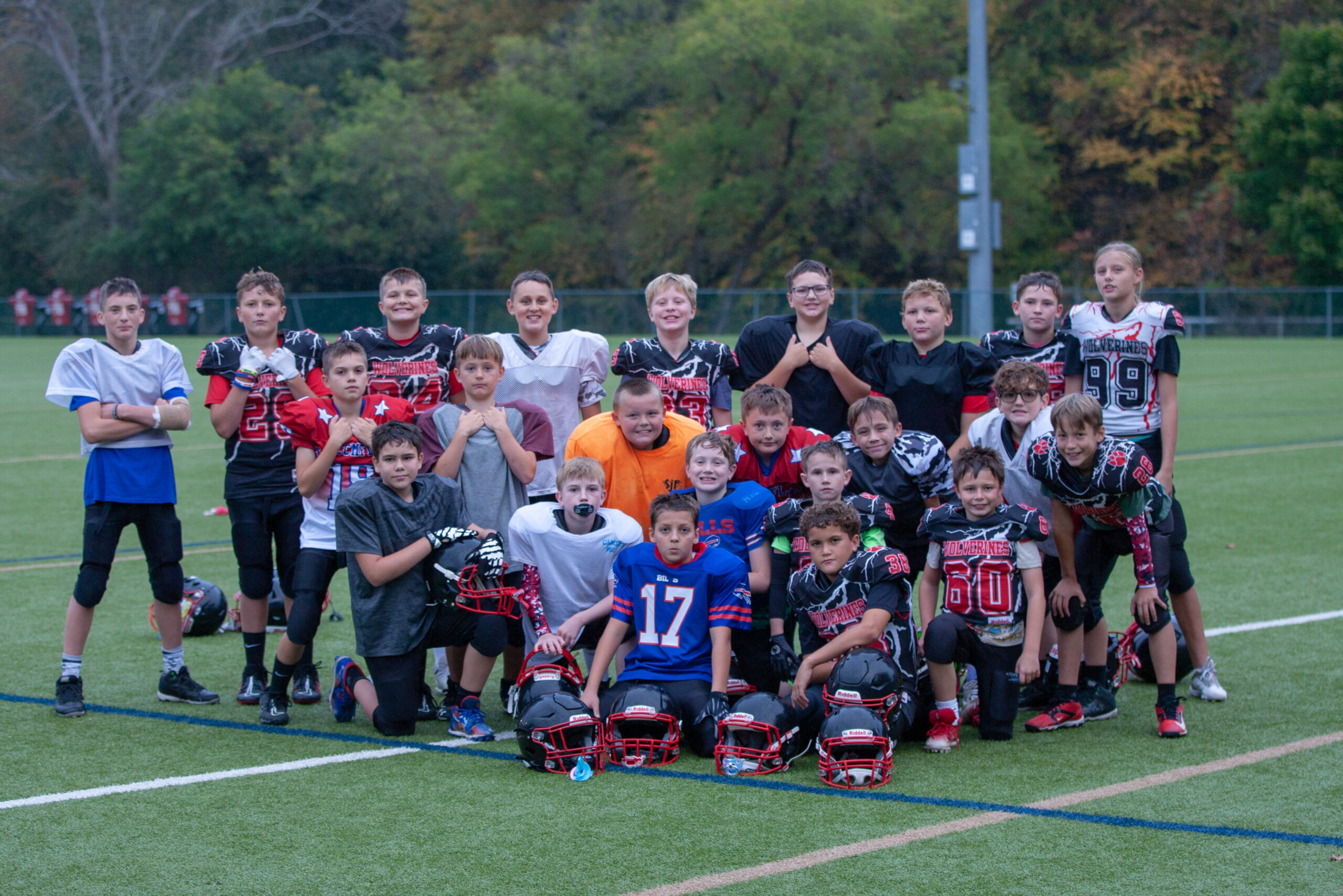 2024 Bolívar Richburg Midget Football Team