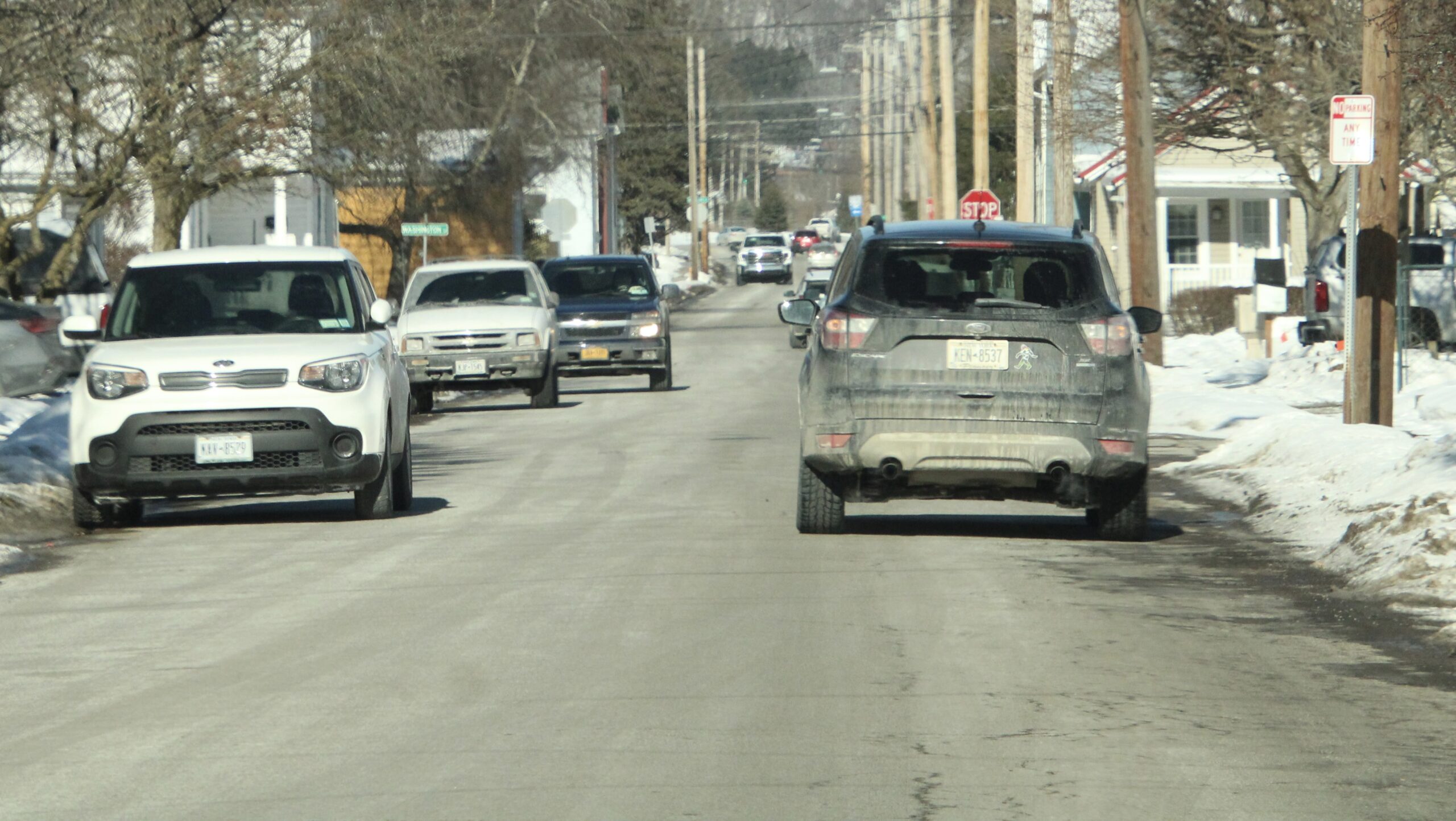 (Rick Miller/Olean Star) Olean aldermen postponed a parking ban on aloof 12rth Street onTuesday and are expected to take up a less restrictive ban along the 200 block of the street instead.
