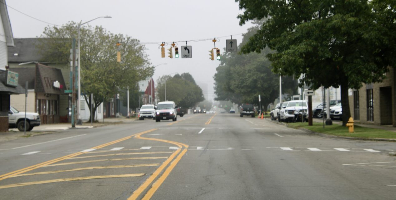 (Rick Miller/Olean Star)
Senate Minority Leader Charles Schumer announced a $25 million federal grant to the City of Olean Monday for reconstruction of 2.5 miles of West State Street.