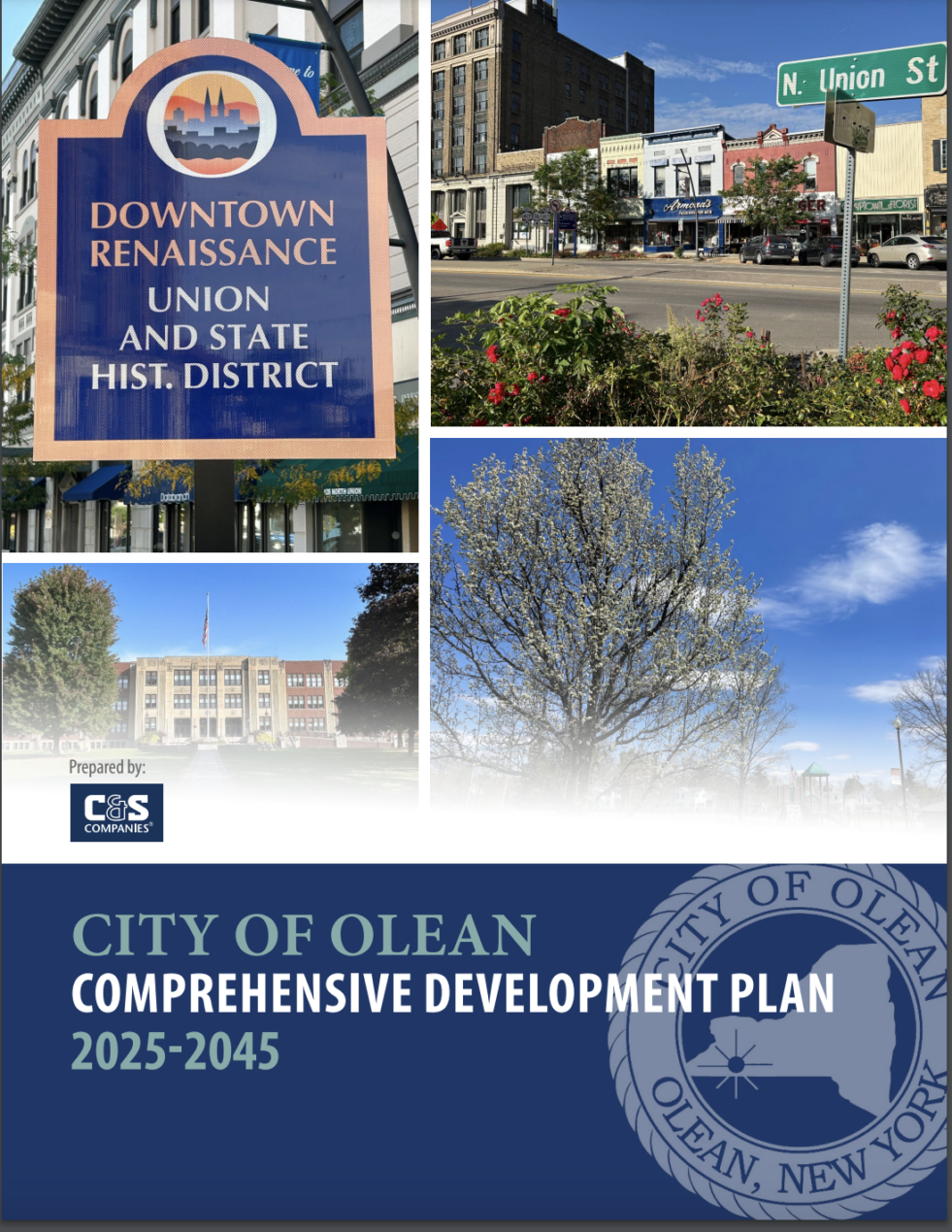 Olean aldermen approved a 20-year Comprehensive Development Plan Tuesday that is designed to guide future development.