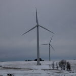 (Rick Miller/Olean Star) These wind turbines, located in the Central New York town of Stockbridge, were among the first in New York state. The proposed 340 megawatt Alle-Catt wind farm would consist of 83 600-foot tall turbines.