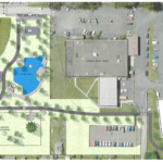 (City of Olean) This an artist’s rendition of the planned redevelopment of Marcus Park including an inclusive playground, dog park, softball field and picnic area. There is also a shared use path to the nearby Allegheny River Valley Trail.