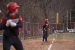 Bradford's Maksim Demic looks on from third during the Owls' 3-2 win over Kane on Monday. | Photo by Hunter O. Lyle