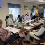 (Rick Miller/Olean Star) Members of the Cattaraugus County Industrial Development Agency met in its Ellicottville offices on Tuesday.