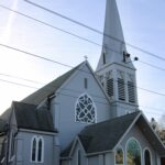 (Rick Miller/Olean Star) St. John the Evangelist Church, 931 N. Union St., Olean, has been targeted for merger with St. Maruy of the Angels Parish by Bishop Michael Fisher.