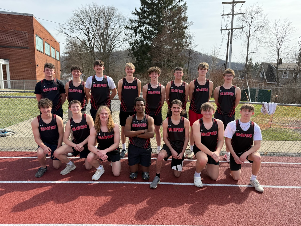 . The Bradford boys' track and field team looks to defend their D9 Class 3A championship this year with the help of their 17 returning letterwinners. | Photo submitted by Tom Tessena